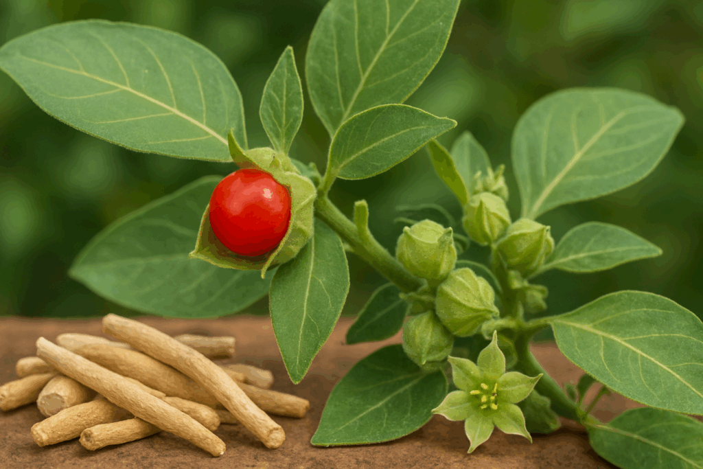 Ashwagandha Pflanze