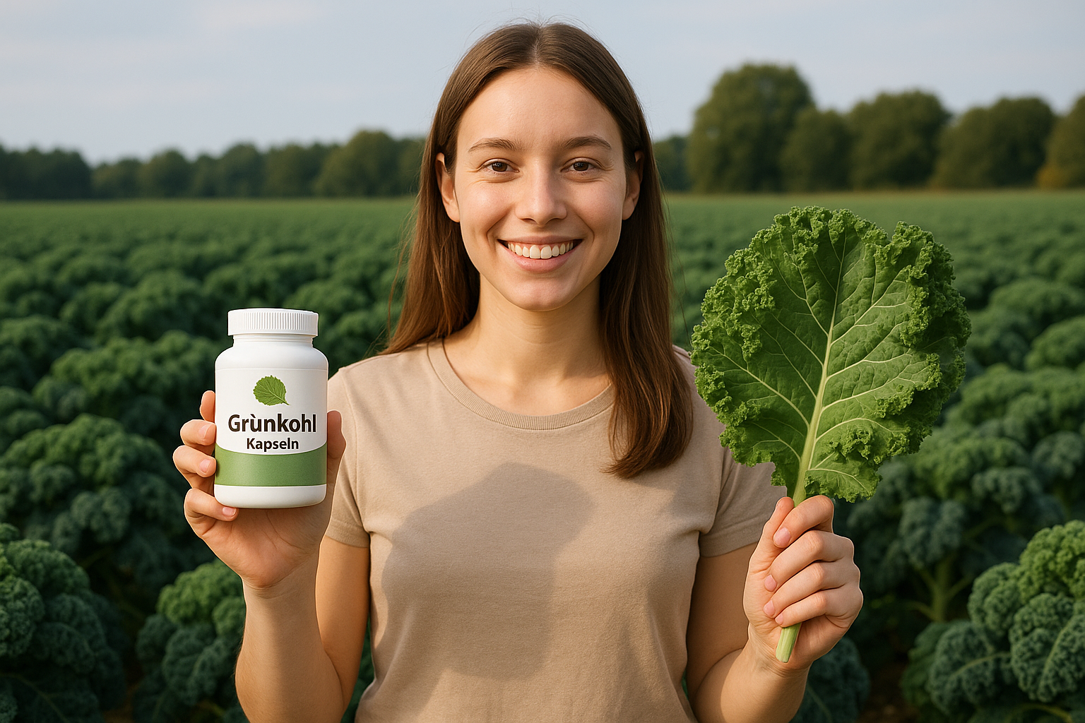 Grünkohl Kapseln